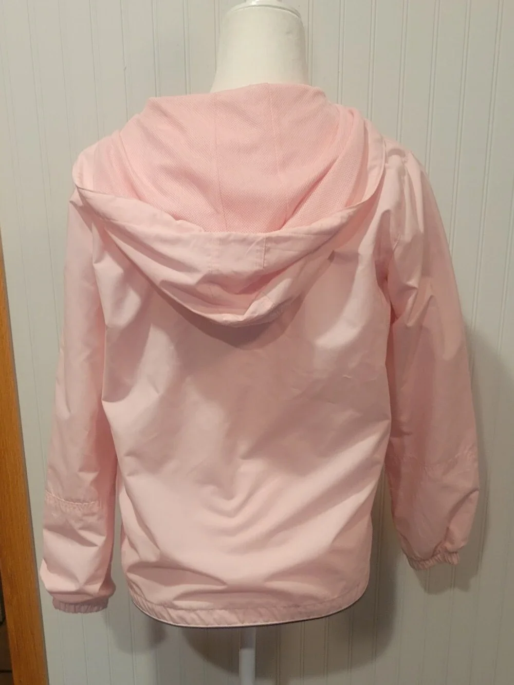 Size Sm NWOT Spirit Light Pink Hooded Jacket with Navy Trim And Matching Pants - Picture 3 of 11